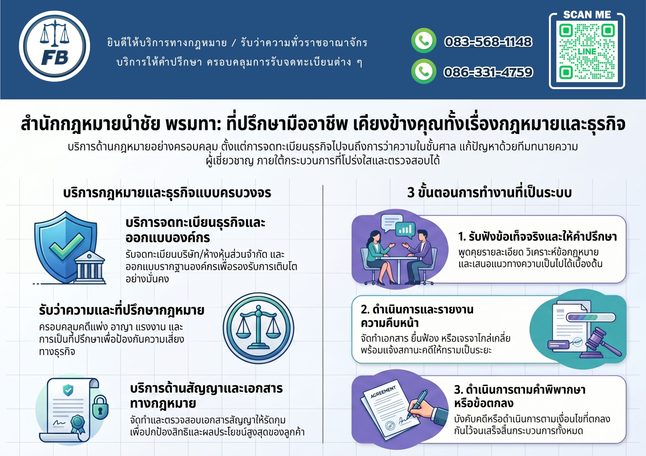 กฎหมายไม่ควรเป็นเรื่องที่น่ากลัวหรือเข้าใจยาก